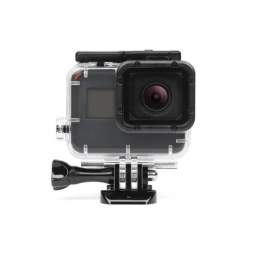 Carcasa Buceo 40m Soporte Compatible Gopro 7 Silver White