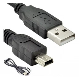 Cable Mini USB Datos Carga Batera Compatible GoPro Hero 3+ 4