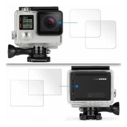 Vidrio Templado Protector Pantalla Lente Gopro Hero 4