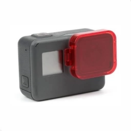 Filtro Compatible Camara Gopro Rojo Buceo Hero 5 6 7