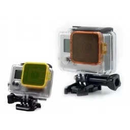 Filtro Naranja O Amarillo Compatible Gopro Hero 3 3+ 4