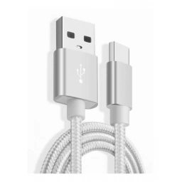 Cable Usb Tipo C Carga Rpida Blanco Usb C