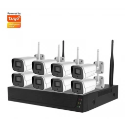 Kit Seguridad 8 Camaras 1080P Inalmbrico Tuya Smart