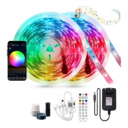 Tira Led RGB Smart Control WiFi Multicolor Ritmica 10 m