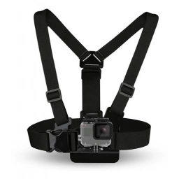 Pechera Soporte Arnes De Pecho Con Bolsa Compatible Gopro