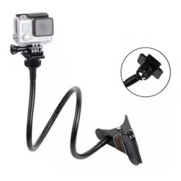 Soporte Brazo Ajustable Pinza Clip Gira 360 Compatible Gopro