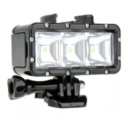 Foco Luz Led Resistente Al Agua 30m Compatible Gopro