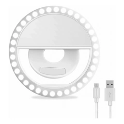 Luz Anillo De Selfie Light Ring Led Flash Celular Tablet