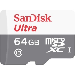 Memoria Micro Sd Sandisk 64gb C10 Uhs-i C/ Adaptador