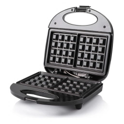 Wafflera Doble Antiadherente RAF R.242 750w 2 Waffles