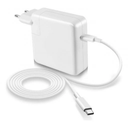 Cargador 61 W MacBook Air Pro + Cable USB-C Carga Rapida