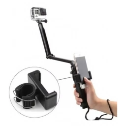 Clip Ajuste Adaptador Abrazadera Celular Palo Selfie Gopro