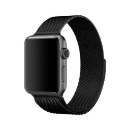 Malla Correa Metalica Milanese Metal Para Apple Watch (38, 40, 41, 42, 44, 45 mm)