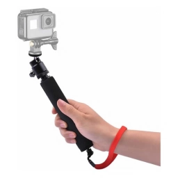 Palo Selfie Stick 22 A 53 Cm Con Adaptador Rosca 1/4 Cmara