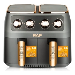 Freidora Sin Aceite RAF R.5236 2 Canastos De 6L 2800w