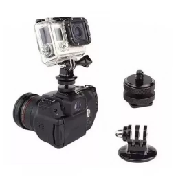 Adaptador Compatible Gopro Para Cmaras Reflex Zapata 1/4