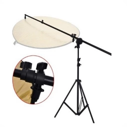 Kit Brazo Foto Soporte Reflector Con Tripode Pie 2,4 M